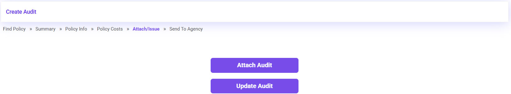 Attach Audit