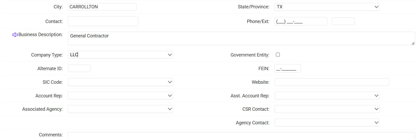 Business Description