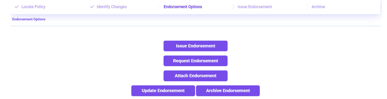 endorsement document