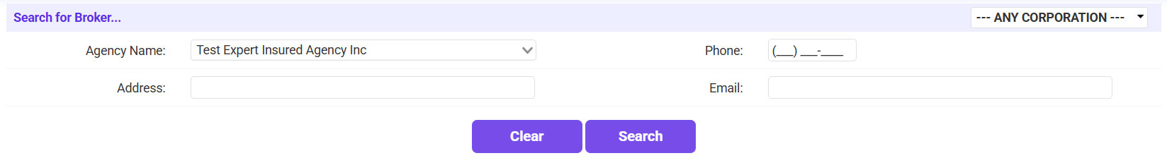 search for the agency