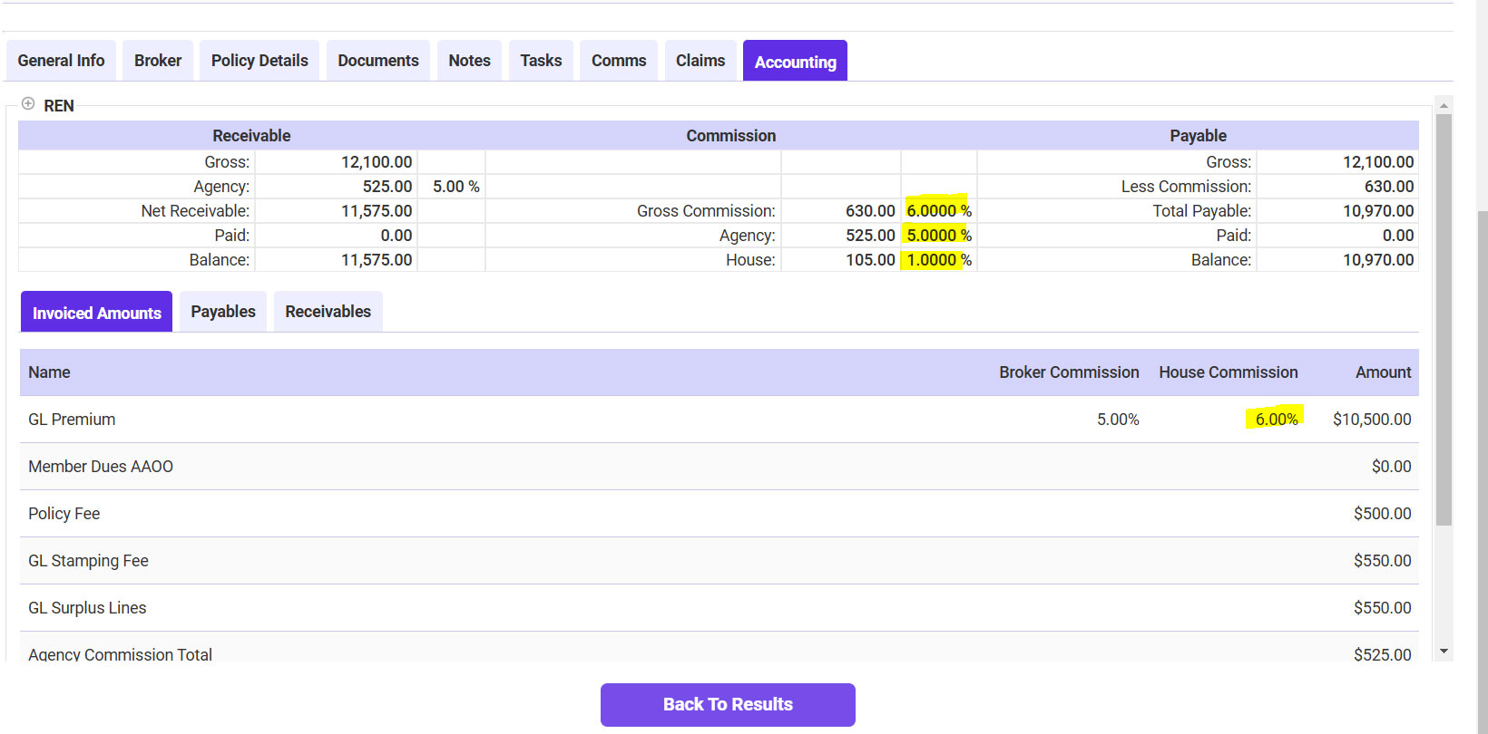 Viewing Accounting Information